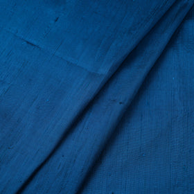 Handloom dupion silk natural dyed plain fabric 06