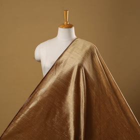 Handloom dupion silk natural dyed plain fabric 09