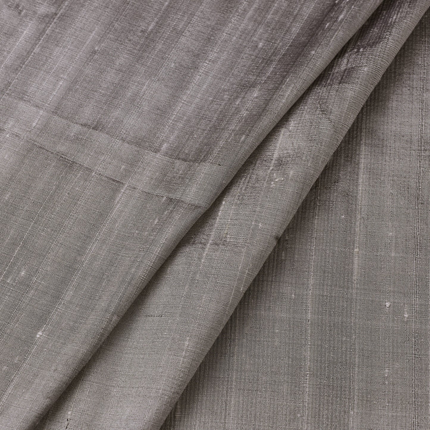 Handloom dupion silk natural dyed plain fabric 10