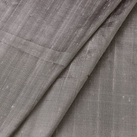 Handloom dupion silk natural dyed plain fabric 10