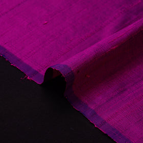 Handloom dupion silk natural dyed plain fabric 11