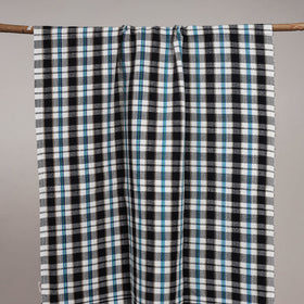 Handloom fine cotton checks bath towel 08 - handcrafted
