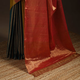 Handloom full tissue zari chanderi silk saree 15