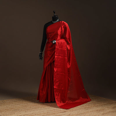 Handloom full tissue zari chanderi silk saree 16