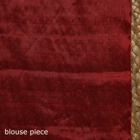 Handloom full tissue zari chanderi silk saree 16