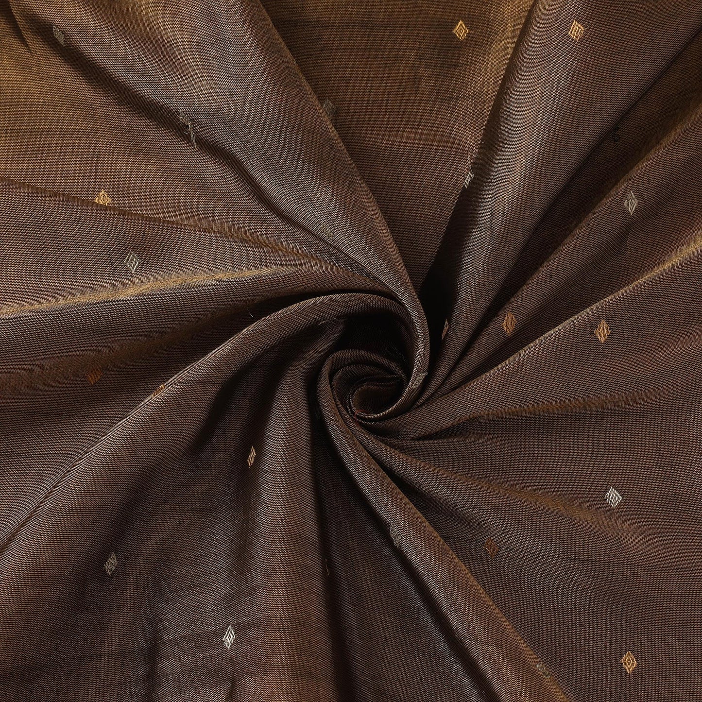 Handloom heavy tissue gold zari buti pure chanderi silk