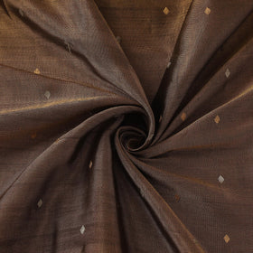 Handloom heavy tissue gold zari buti pure chanderi silk