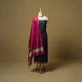 Handloom maheshwari silk 2pc unstitched dress material 37