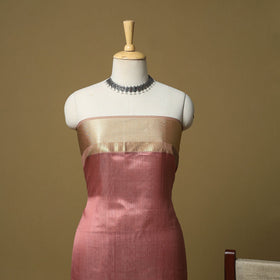 Handloom maheshwari silk 3pc unstitched dress material