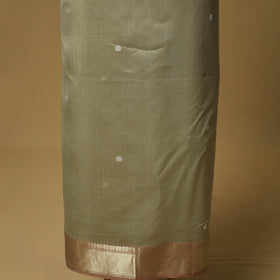 Handloom maheshwari silk buti work 2pc unstitched dress