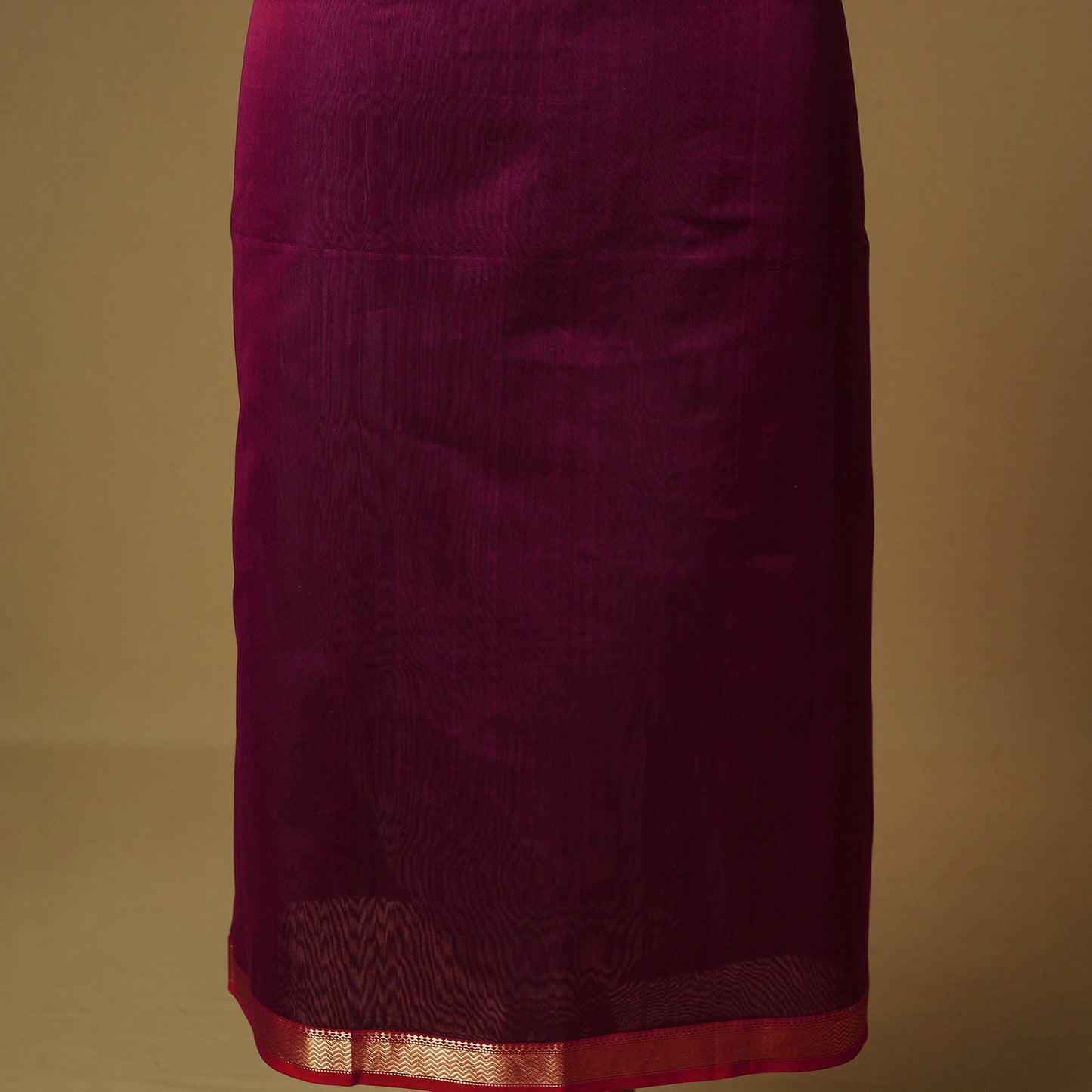 Handloom maheshwari silk buti work 2pc unstitched dress