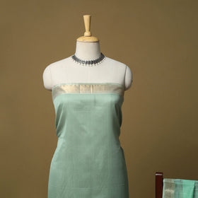 Handloom maheshwari silk buti work 2pc unstitched dress