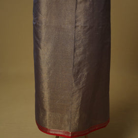 Handloom maheshwari silk tissue zari 2pc unstitched dress