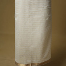 Handloom maheshwari silk zari work 2pc unstitched dress