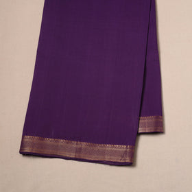 Handloom mangalagiri cotton fabric with nizam zari border