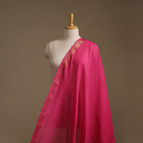 Handloom mangalagiri cotton fabric with nizam zari border