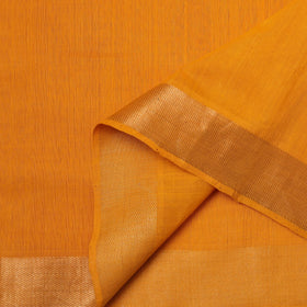 Handloom mangalagiri cotton fabric with nizam zari border