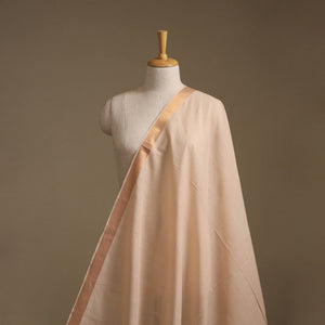 Handloom mangalagiri cotton fabric with nizam zari border