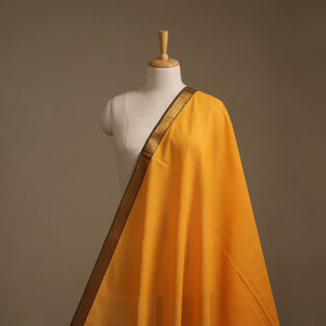 Handloom mangalagiri cotton fabric with nizam zari border