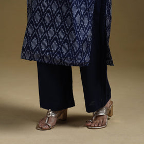 Handloom mercerised cotton pochampally ikat 2pc kurta set