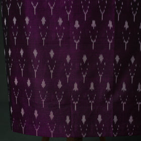 Handloom mercerised cotton pochampally ikat 2pc unstitched