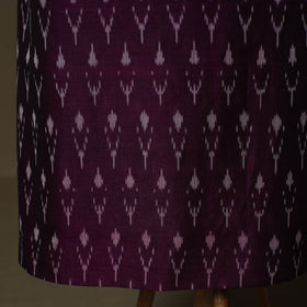 Handloom mercerised cotton pochampally ikat 2pc unstitched