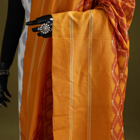 Handloom mercerised cotton pochampally ikat dupatta 37