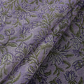 Handloom mul chanderi mughal butta hand block sanganeri
