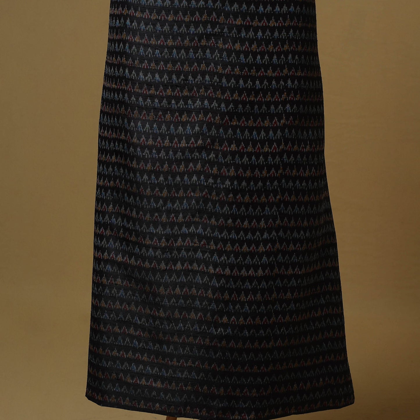 Handloom mulberry silk pochampally ikat 2pc unstitched