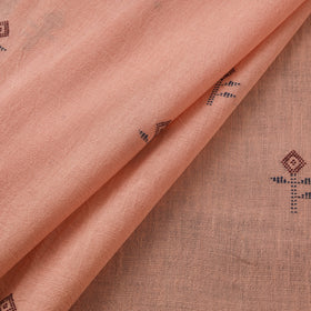 Handloom organic buti kala cotton fabric 09 - handcrafted