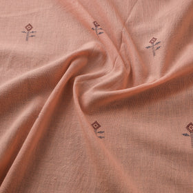 Handloom organic buti kala cotton fabric 09 - handcrafted