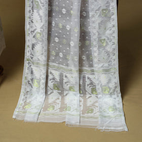 Handloom phulia jamdani silk cotton 2pc unstitched dress