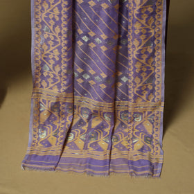 Handloom phulia jamdani silk cotton 2pc unstitched dress