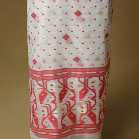 Handloom phulia jamdani silk cotton 2pc unstitched dress