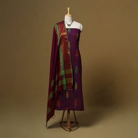 Handloom pochampally central asian ikat cotton 2pc