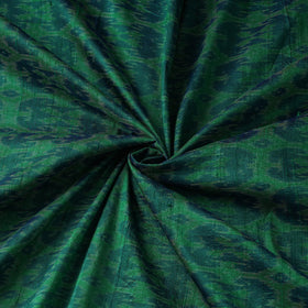 Handloom raw silk pochampally ikat fabric 01 - handcrafted