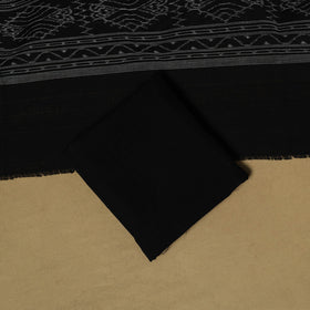 Handloom sambalpuri ikat cotton 3pc unstitched dress