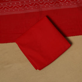 Handloom sambalpuri ikat cotton 3pc unstitched dress