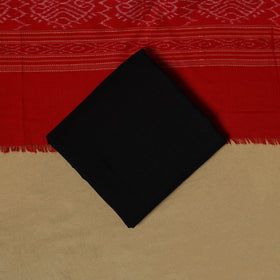 Handloom sambalpuri ikat cotton 3pc unstitched dress