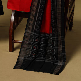 Handloom sambalpuri ikat cotton 3pc unstitched dress