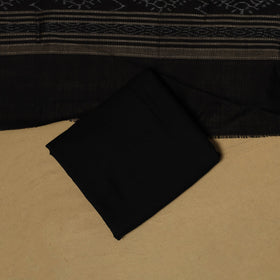 Handloom sambalpuri ikat cotton 3pc unstitched dress