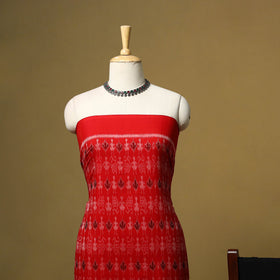 Handloom sambalpuri ikat cotton 3pc unstitched dress