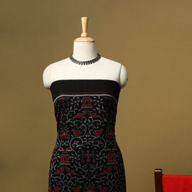 Handloom sambalpuri ikat cotton 3pc unstitched dress