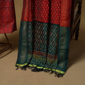 Handloom sico pochampally ikat 2pc unstitched dress