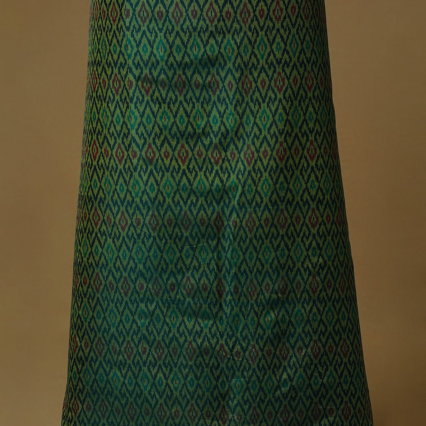 Handloom sico pochampally ikat 2pc unstitched dress