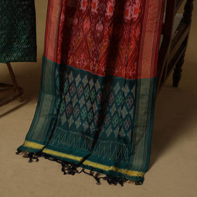 Handloom sico pochampally ikat 2pc unstitched dress