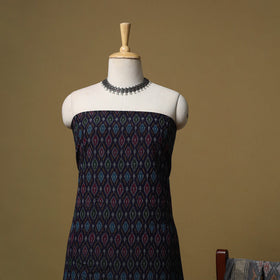 Handloom sico pochampally ikat 2pc unstitched dress