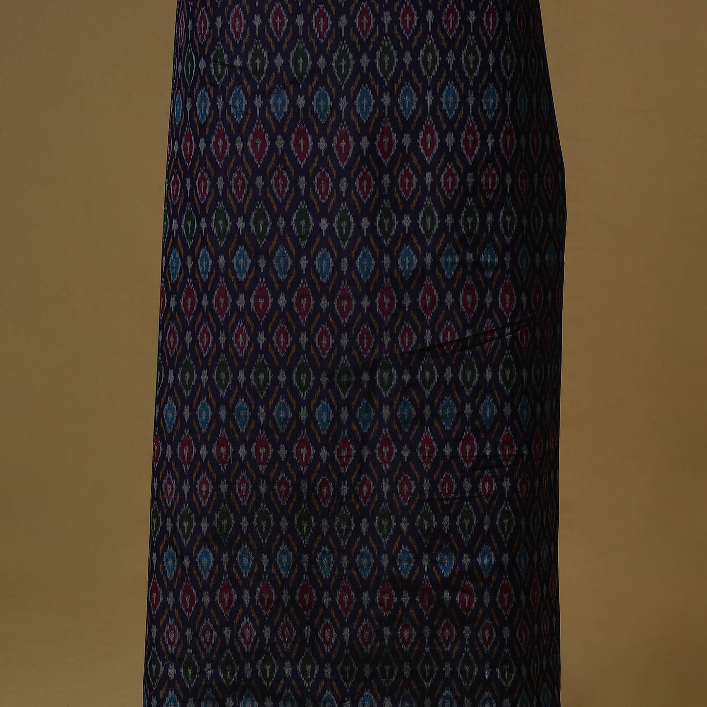 Handloom sico pochampally ikat 2pc unstitched dress