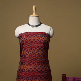 Handloom sico pochampally ikat 2pc unstitched dress