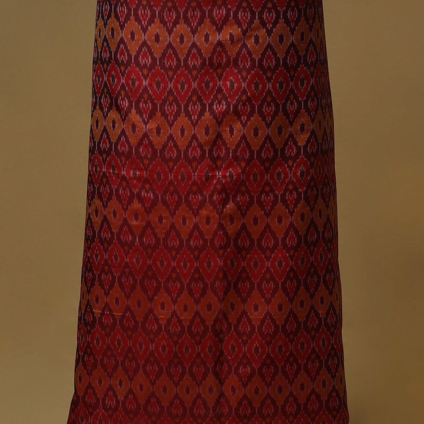 Handloom sico pochampally ikat 2pc unstitched dress